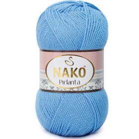 Nako 6976 Canlı Mavi Pırlanta 100 gr El Örgü İpi