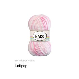 Nako 80430 Lolipop El Örgü İpi