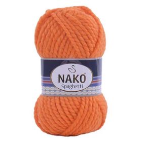 Nako 93 Spaghetti Turuncu Örgü İpi