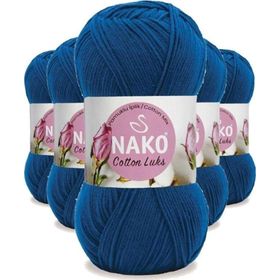 Nako 97562 Parlement 5 Adet Cotton Lüks Yelek Tunik Kazak Bluz Hırka İpi Yünü