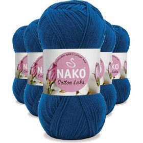 Nako 97562 Parlement 5 Adet Cotton Lüks Yelek Tunik Kazak Bluz Hırka İpi Yünü