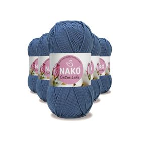 Nako 97563 Denim 5 Adet Cotton Lüks Yelek Tunik Kazak Bluz Hırka İpi Yünü