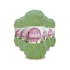Nako 97578 Çağla 5 Adet Cotton Lüks Yelek Tunik Kazak Bluz Hırka İpi Yünü