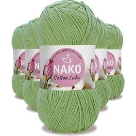 Nako 97578 Çağla 5 Adet Cotton Lüks Yelek Tunik Kazak Bluz Hırka İpi Yünü