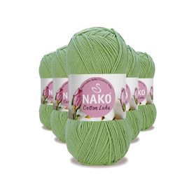 Nako 97578 Çağla 5 Adet Cotton Lüks Yelek Tunik Kazak Bluz Hırka İpi Yünü