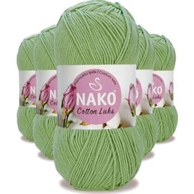 Nako 97578 Çağla 5 Adet Cotton Lüks Yelek Tunik Kazak Bluz Hırka İpi Yünü