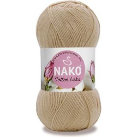 Nako 97582 Cotton Lüks Kamel El Örgü İpi