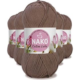 Nako 97583 5 Adet Toprak Cotton Lüks Yelek Tunik Kazak Bluz Hırka İpi Yünü