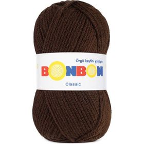 Nako 98219 Bonbon Klasik Kahverengi İp