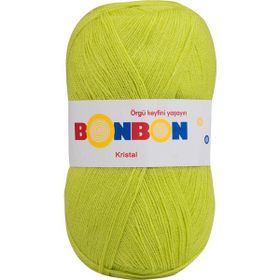 Nako 98228 Fıstık Yeşili Bonbon Kristal 100 gr El Örgü İpi