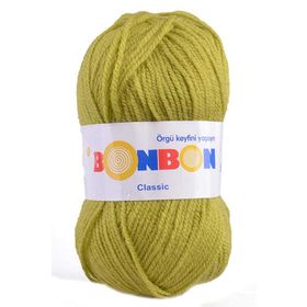 Nako 98229 Bonbon Klasik Koyu Fıstık Yeşili İp