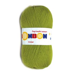 Nako 98229 Yeşil Bonbon Kristal 100 gr El Örgü İpi