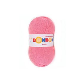 Nako 98239 Gül Pembe Bonbon Kristal 100 gr El Örgü İpi
