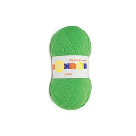 Nako 98395 Neon Yeşil Bonbon Kristal 100 gr El Örgü İpi
