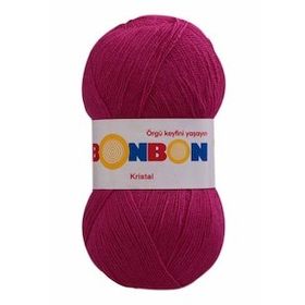 Nako 98403 Mürdüm Bonbon Kristal 100 gr El Örgü İpi