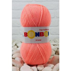 Nako 98501 Yavruağzı Bonbon Kristal 100 gr El Örgü İpi