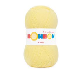 Nako 98595 Tatlı Sarı Bonbon Kristal 100 gr El Örgü İpi