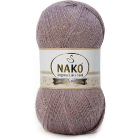 Nako Angora Lüks 10155SE Simli Yün İp