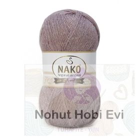 Nako Angora Lüks 10155SE Simli Yün İp