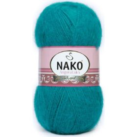 Nako Angora Lüks 10171 Petrol El Örgü İpi