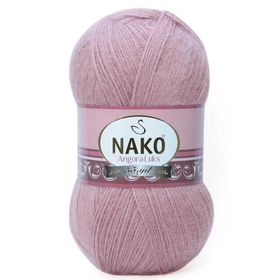 Nako Angora Lüks 10215 Ortanca El Örgü İpi