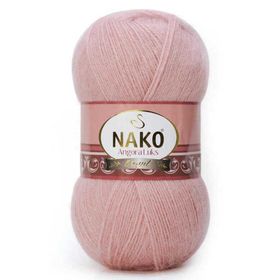 Nako Angora Lüks 10275 Pinkish Powder El Örgü Ipi