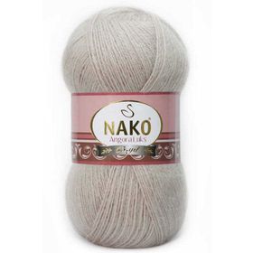 Nako Angora Lüks 10344 Bej El Örgü İpi