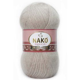 Nako Angora Lüks 10344 Bej El Örgü İpi