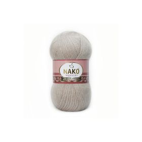 Nako Angora Lüks 10344 Bej El Örgü İpi