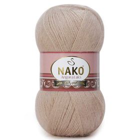 Nako Angora Lüks 11053 Milky Coffee El Örgü Ipi