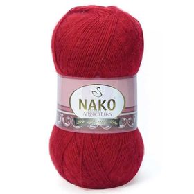 Nako Angora Lüks 1175 Dark Red El Örgü Ipi