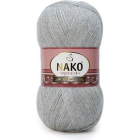 Nako Angora Lüks 195 5x100 gr El Örgü İpi