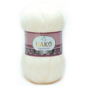 Nako Angora Lüks 23403 Eski Dantel El Örgü İpi