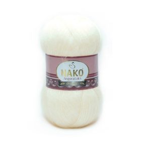 Nako Angora Lüks 23403 Eski Dantel El Örgü İpi