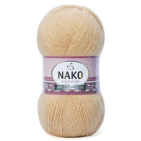 Nako Angora Lüks 6944 Karamel El Örgü İpi