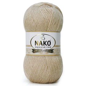 Nako Angora Lüks Simli 6858se Kum El Örgü İpi