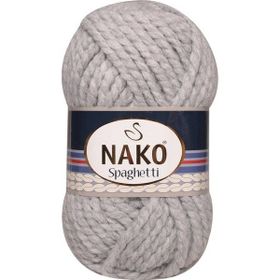 Nako Astra 195 Açık gri Melanj El Örgü İpi