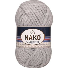 Nako Astra 195 Açık gri Melanj El Örgü İpi