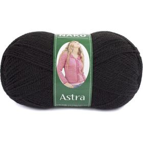 Nako Astra 217 Siyah El Örgü İpi