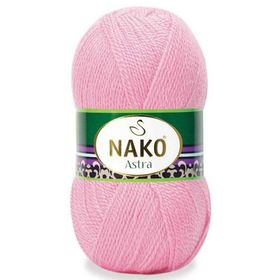 Nako Astra 2197 Açık Pembe El Örgü İpi
