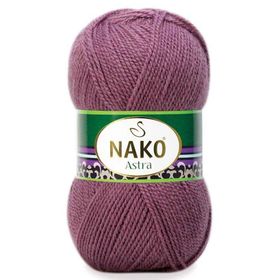 Nako Astra 569 Koyu Gül Kurusu El Örgü İpi