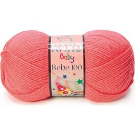 Nako Bebe 100 11201 Mercan Örgü İpi