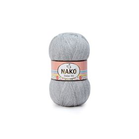 Nako Bebe 100 195 Açık Gri Melanj El Örgü İpi