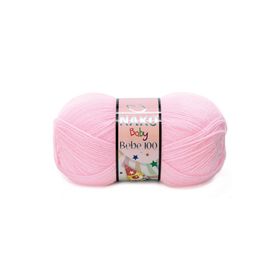 Nako Bebe 100 2197 Açık Pembe Örgü İpi