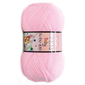 Nako Bebe 100 2197 Açık Pembe Örgü İpi