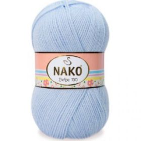 Nako Bebe 100 23070 Bebe Mavi El Örgü İpi