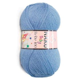 Nako Bebe 100 2488 Airforce Blue El Örgü İpi