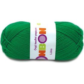 Nako Bonbon 98410 Canlı Yeşil Lüks El Örgü İpi