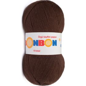 Nako Bonbon Kristal 98219 Kahverengi Örgü Lif İpi