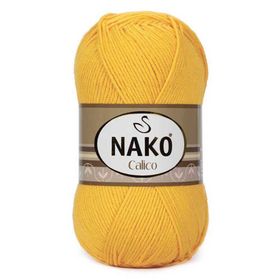 Nako Calico 4285 Yellow El Örgü İpi